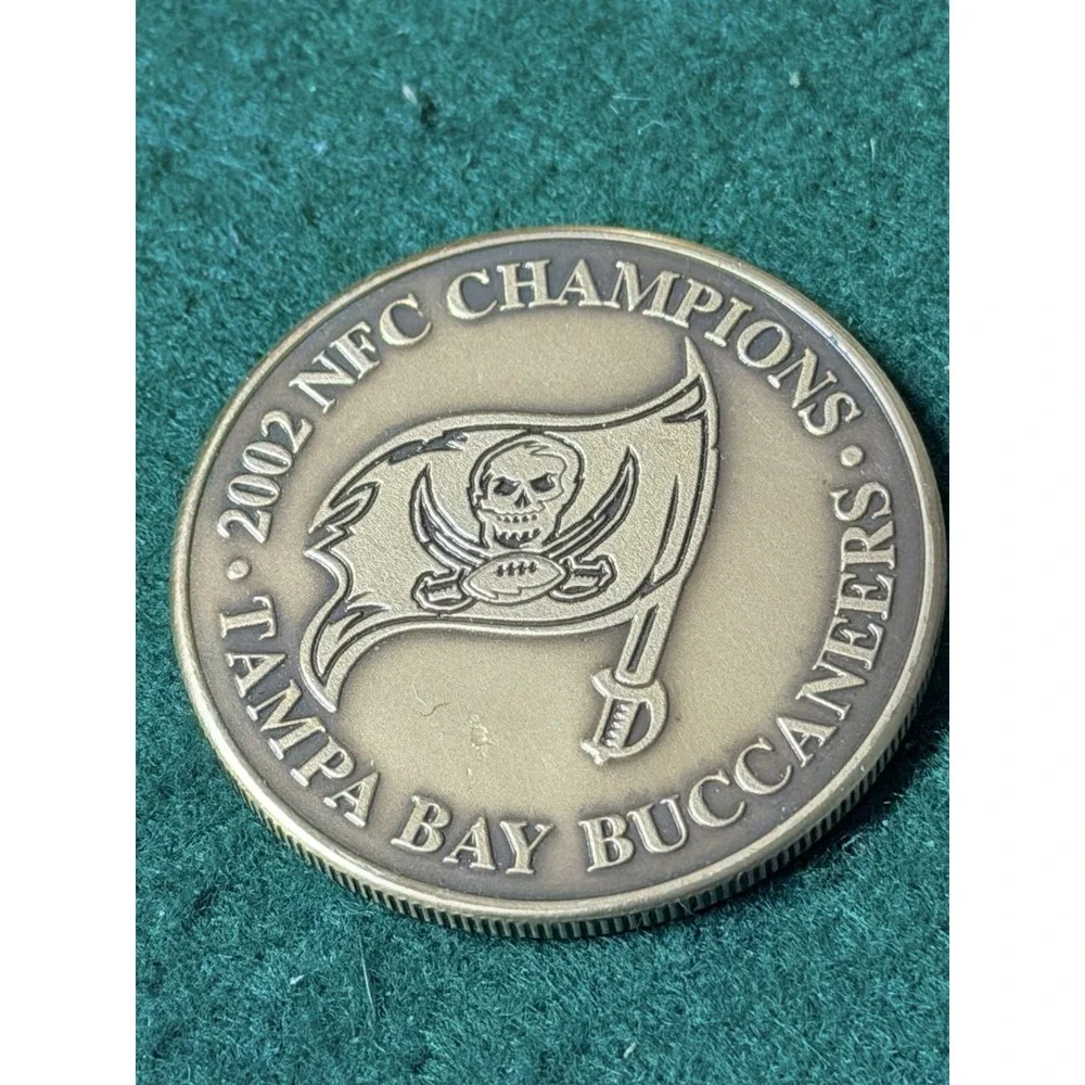 Tampa Bay‎ Buccaneers Super Bowl XXXVII Champions Coin 2002 NFL Limited